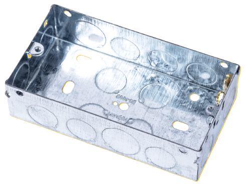 ES2 NIGLON 35mm Steel 2G Backbox